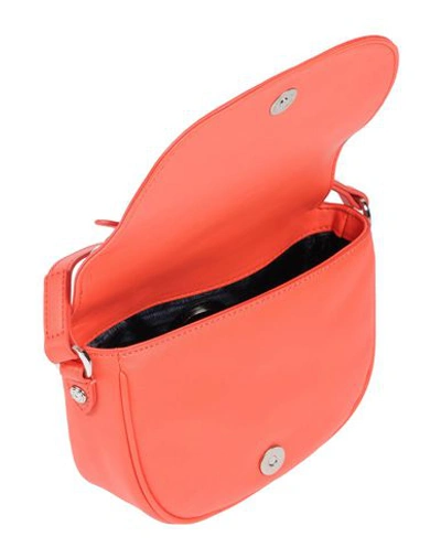 Shop Love Moschino Across-body Bag In Orange