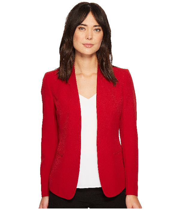 anne klein long jacket