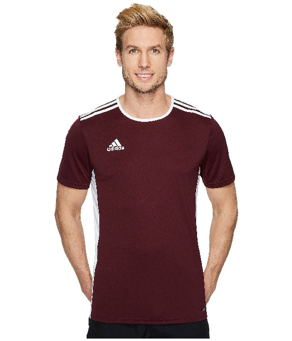 Adidas Originals Entrada 18 Jersey In Maroon/white | ModeSens Adidas Originals Entrada 18 Jersey In Maroon/white | ModeSens