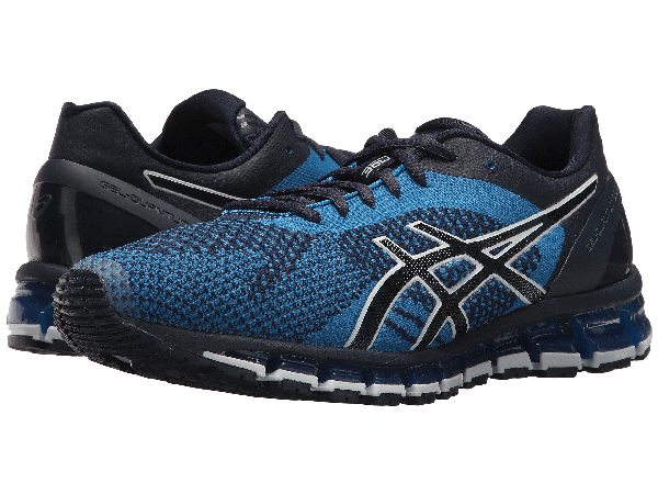 asics gel quantum 360 knit blue