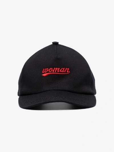 Shop Off-white Woman Baseball Cap In Black