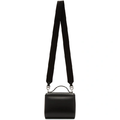 Shop Givenchy Black Mini Pandora Box Bag In 001 Black