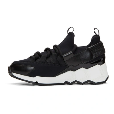 Pierre Hardy Trek Comet Lace-up Sneakers In Black