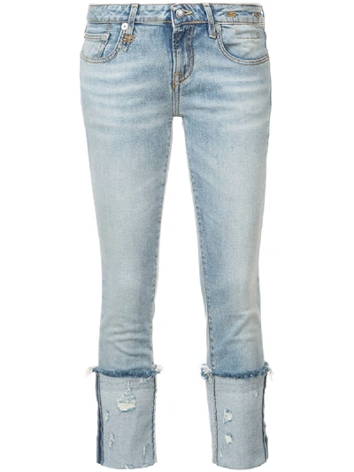 Shop R13 Kate Frayed Jeans