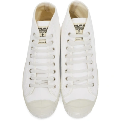 Shop Spalwart White Special Mid Sneakers