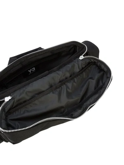 Shop Y-3 Multi-function Messenger Bag In Black