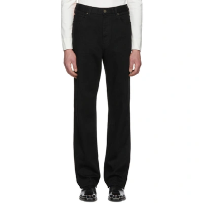Shop Calvin Klein 205w39nyc Black Oversize Jeans
