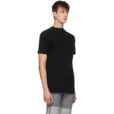 Shop Y/project Black Layered Double Sleeve T-shirt