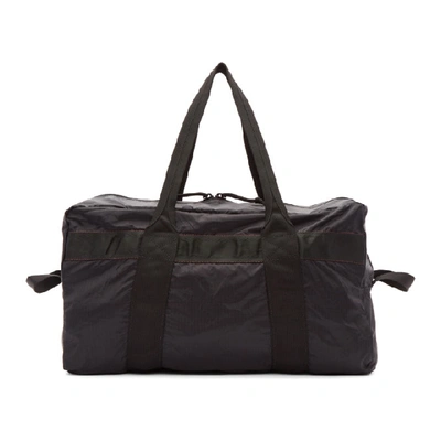 Shop John Elliott Black Convertible 2-in-1 Duffle Bag