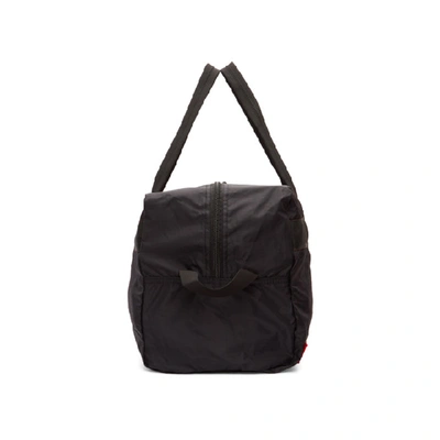 Shop John Elliott Black Convertible 2-in-1 Duffle Bag