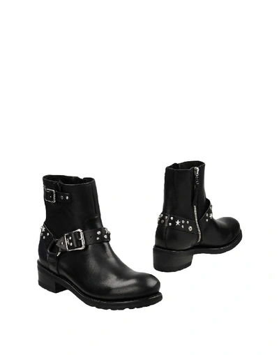 Shop Karl Lagerfeld Ankle Boot In Black