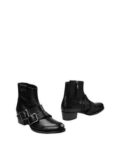 Shop Karl Lagerfeld Ankle Boots In Black