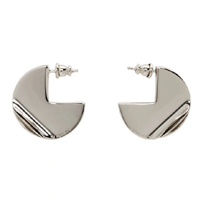 Shop Givenchy Gold G-ometric Round Earrings