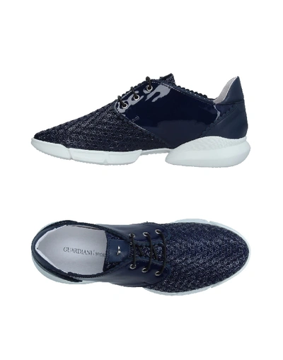 Shop Alberto Guardiani Trainers In Blue