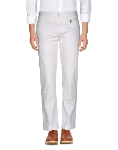 Shop Karl Lagerfeld Casual Pants In White