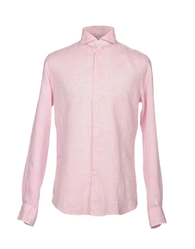 Shop Xacus Shirts In Pink