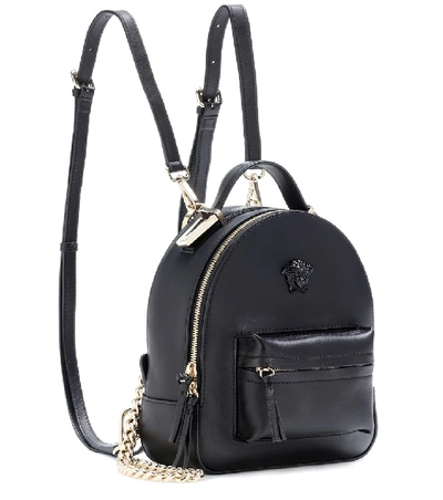 Shop Versace Palazzo Leather Backpack In Female