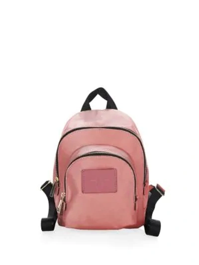 Shop Marc Jacobs Mini Double Backpack In Pink