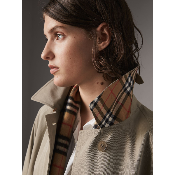 burberry camden car coat sandstone