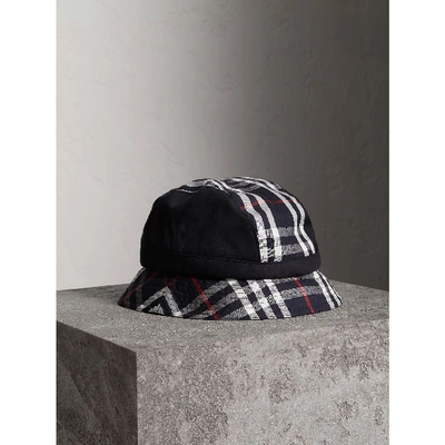 Burberry Gosha X Bucket Hat In Navy | ModeSens