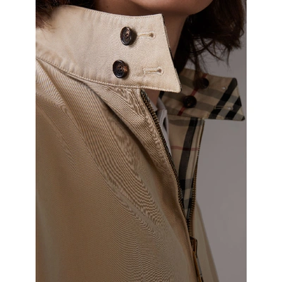 Shop Burberry Gosha X  Reversible Harrington Jacket In Honey