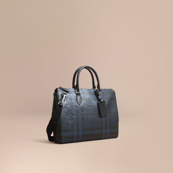 burberry london leather briefcase