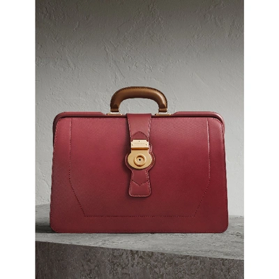 Burberry The Dk88 Doctor's Bag In Antique Red | ModeSens