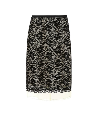 Shop Marc Jacobs Lace Overlay Skirt In Black