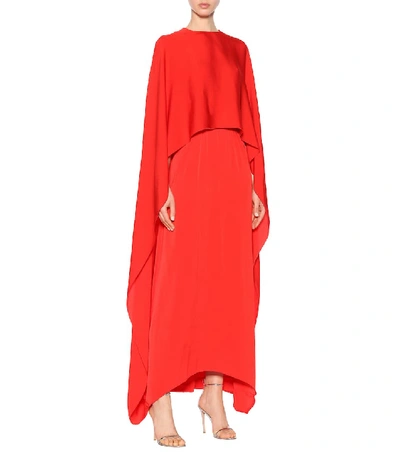 Shop Stella Mccartney Eilise Gown In Red