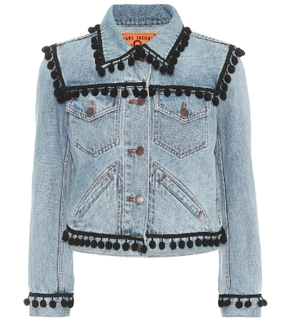 Shop Marc Jacobs Cropped Denim Jacket