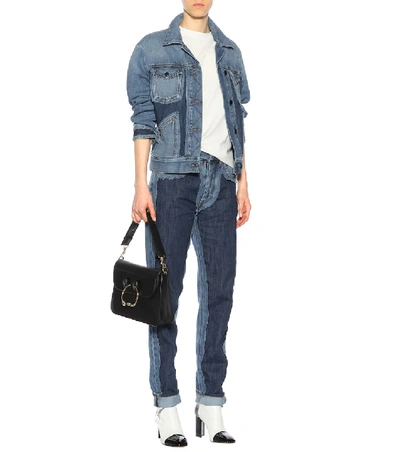 Shop Maison Margiela Straight-leg Jeans In Blue