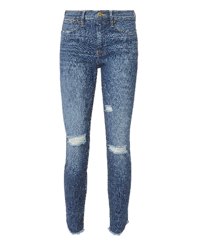 Shop Frame Le High Skinny Crop Jeans