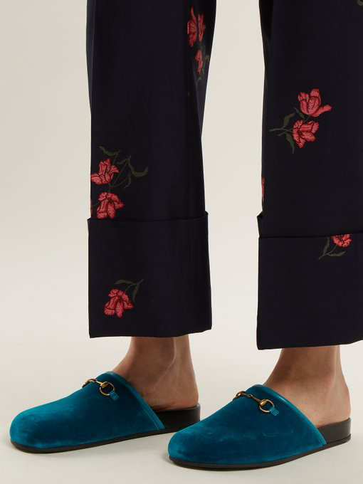 gucci river mules