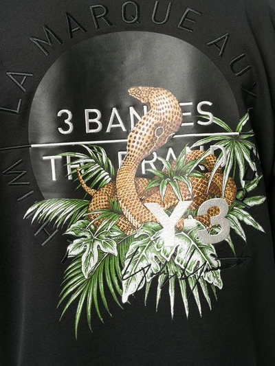 Y-3 Cobra Print Sweatshirt