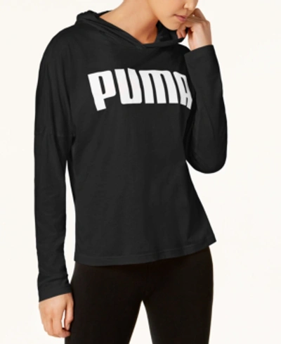 Shop Puma Urban Sport Drycell Hoodie In Black