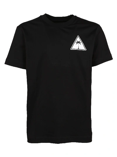 Palm Angels Printed T-shirt In Black | ModeSens