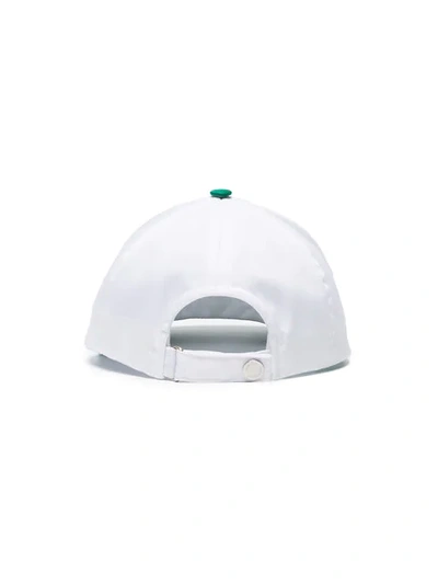 Shop Off-white Green Lawn Girl Cotton Baseball Cap