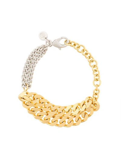 Shop Mm6 Maison Margiela Chain-link Bracelet