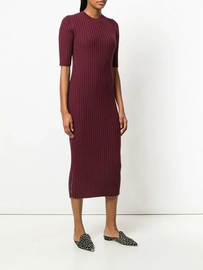 Shop Joseph Ribbed-knit Dress