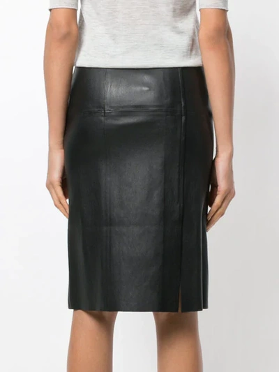Shop Joseph Pencil Skirt In Black