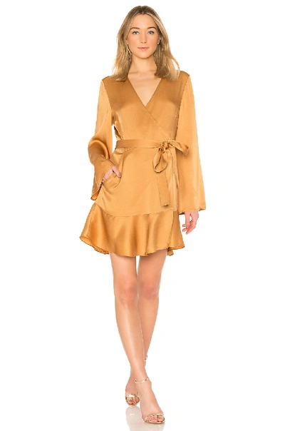 Shop A.l.c Whitney Dress In Caramel