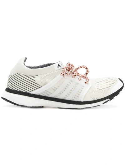 Shop Adidas By Stella Mccartney Adizero Adios Sneakers - Neutrals