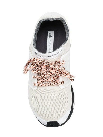 Shop Adidas By Stella Mccartney Adizero Adios Sneakers - Neutrals