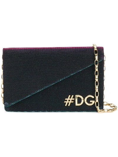 Shop Dolce & Gabbana Dg Girls Shoulder Bag - Purple