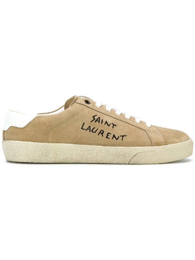 Shop Saint Laurent Sl/06 Court Classic Sneakers