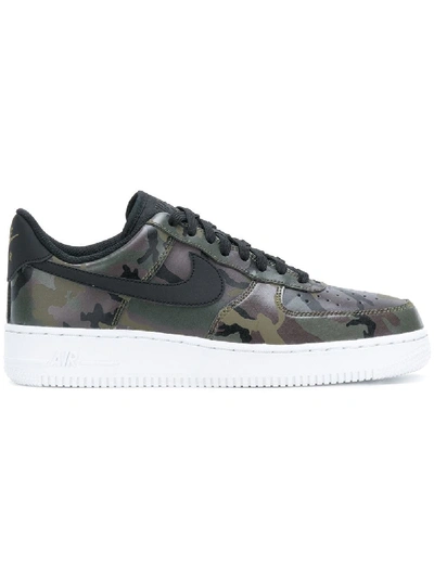 Shop Nike Air Force 1 '07 Lv8 Camo Sneakers In Green