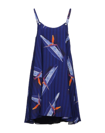 Shop Cacharel Knee-length Dress In Blue