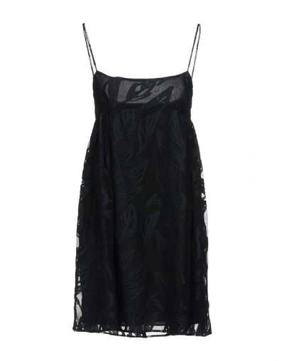 Shop Cacharel Short Dress In Black