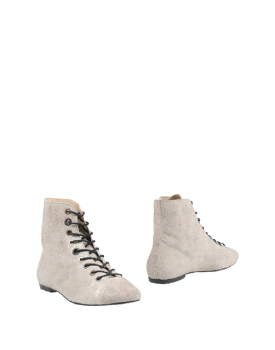 Shop Nunc Ankle Boot In Light Grey