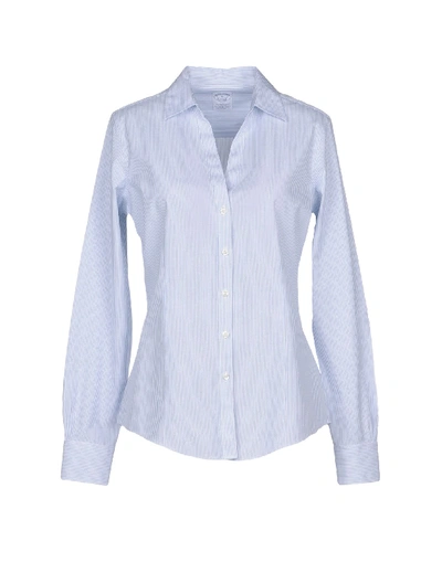 Shop Brooks Brothers Shirts In Sky Blue